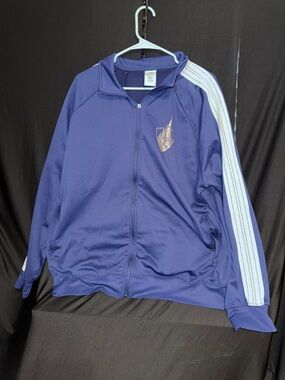Disney Blue Zip-Up Jacket with Navy Accents 50th anniversary